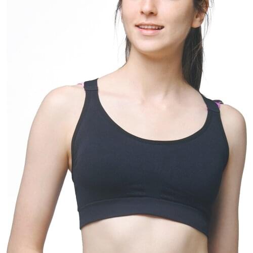 SH-1001 Women Cross Straps Wireless Bra