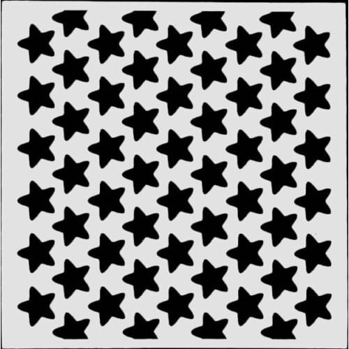 Stars pvc Layering Stencils for DIY Scrapbooking/photo album Decorative Embossing DIY Paper Cards Crafts