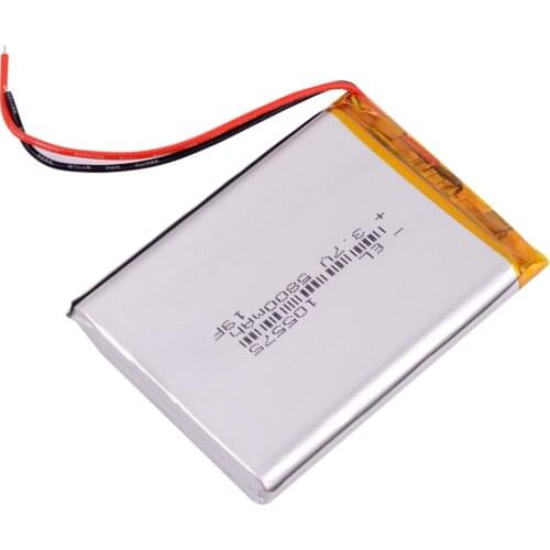 10pcs/Lot 105575 3.7 V lithium polymer battery 5800 mah took for powerbank high capacity