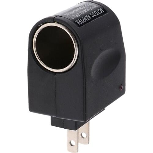 110V-240V AC to 12V DC Car Cigarette Lighter Power Adapter Converter US plug