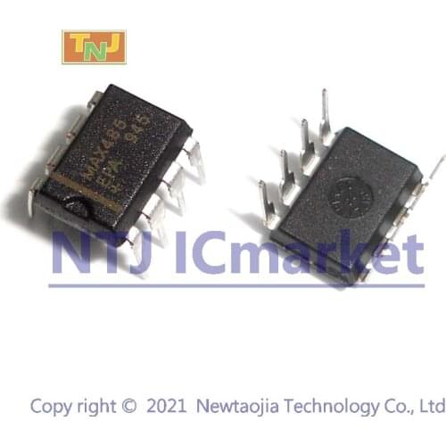 20 PCS MAX485EPA DIP-8 MAX485 Low-Power, RS-485/RS-422 Transceivers