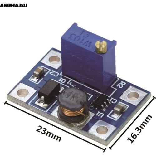 5pcs/lot 2-24V to 2-28V 2A DC-DC SX1308 Step-UP Adjustable Power Module Step Up Boost Converter for DIY Kit