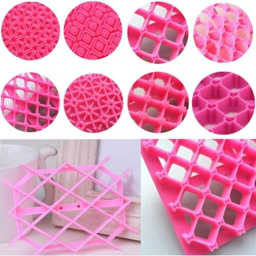9pcs/set Embosser Fondant Cake Baking Sugarcraft Decorating Mold Cookie Tools Mold Home Kitchen Accessories