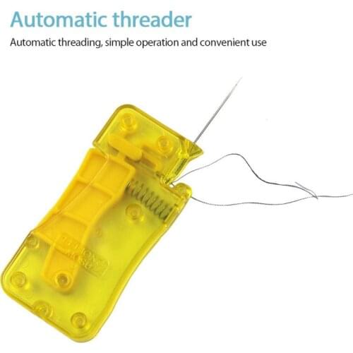 1pcs Sewing Accessories Needle Threader Thimble Thread Stitch Tool Threader Needle Easy Device Automatic Thread Sewing Supplies