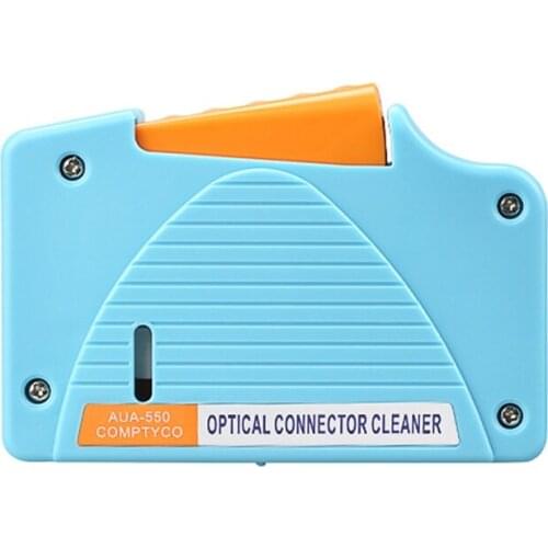 Aua-550 Optical Fiber Connector Cleaner Fiber Conector Cleaning Cassette Cassette Cleaner Fiber Optic Cleaning Box