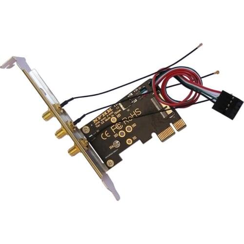BCM943602CS BCM94360CS WIFI wireless network card to PCIe x1 adapter card adapter