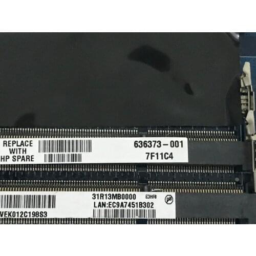 AVAILABLE. 100% NEW 636373-001 R13 G4 Motherboard For HP Pavilion G6 MAINBOARD (QUALIFIED OK,,please compare)