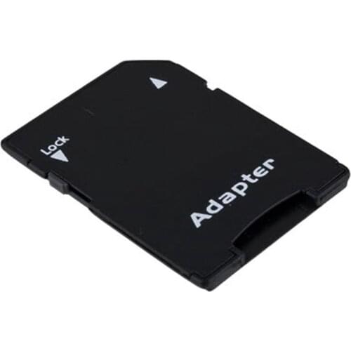 Black Full Lockable to Protect Contents 10pcs TF T-Flash Trans-flash Card to Memory Card Convert Adapter