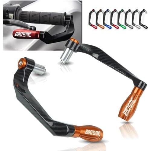 For 690 SMC 690SMC SMCR 690SMC-R 2009 2010-2016 Motorcycle Handlebar Grips Guard Brake Clutch Levers Handle Guard Protector