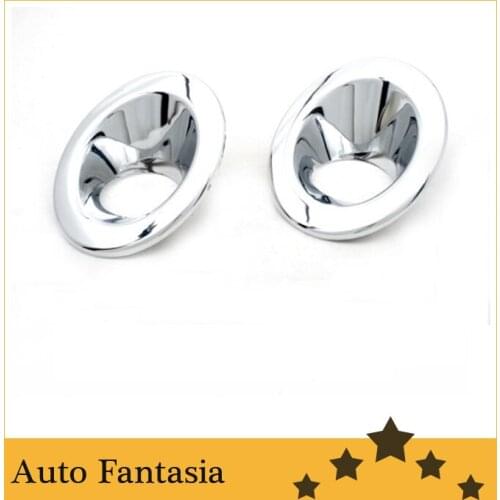 Chrome Fog Light Cover for Land Rover Freelander 2-free shipping