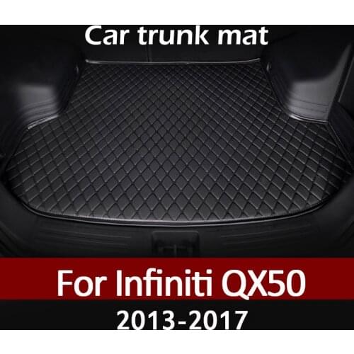 MIDOON Car trunk mat for Infiniti QX50 2013 2014 2015 2016 2017 cargo liner carpet interior accessories cover