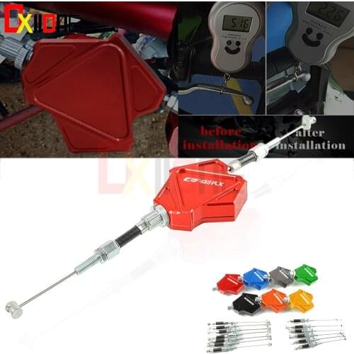 Motorcycle CNC Motorbike Aluminum Moto Easy Pull Stunt Clutch Lever System For Honda CRF450RX CRF 450RX CRF 450 R X 2017-2020