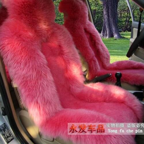 Car seat cushion wool cushion winter cushion pure wool one piece cushion winter new arrival