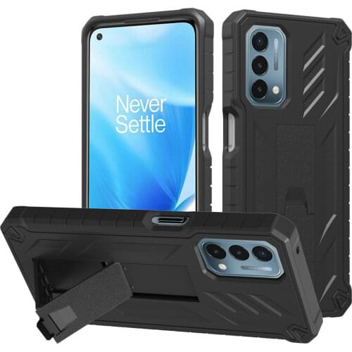 For Oneplus Nord N200 N 200 5G Back Case 2 IN 1 Folding Bracket Hard Phone Cover One Plus Nord N200 Case Bumper Funda Shockproof