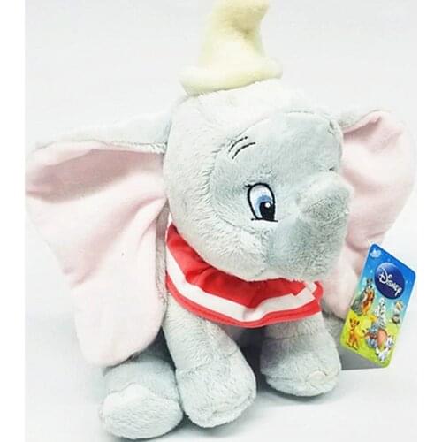 Hasbro Dumbo Elephant Anime Stuffed Plush Toy Dolls Cute Animal Toys for Children Cartoon Birthday Kids Gift