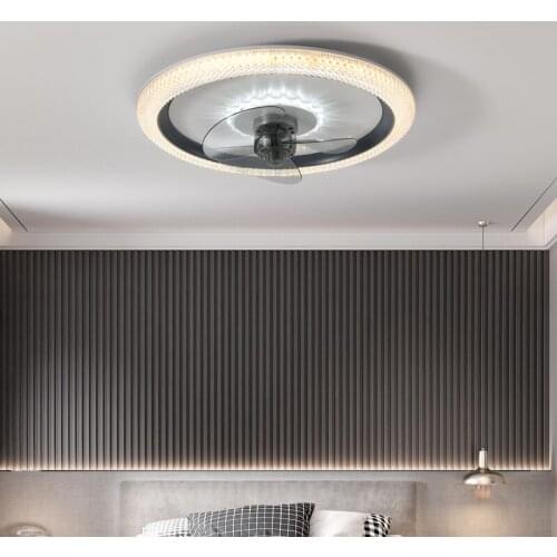 Nordic bedroom decor led lights for room ceiling fan light lamp restaurant dining room ceiling fans with lights remote control