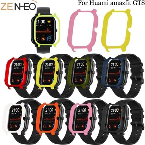 For Huami Amazfit GTS Watch protection Case shell Replacement PC Watch Case Cover Shell Frame Protector for Amazfit GTS watch