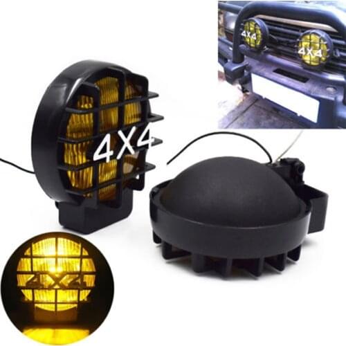 1pcs 5.5" 4X4 Round Off Road Driving Halogen Fog Led Work Light Lamp Spotlight FD