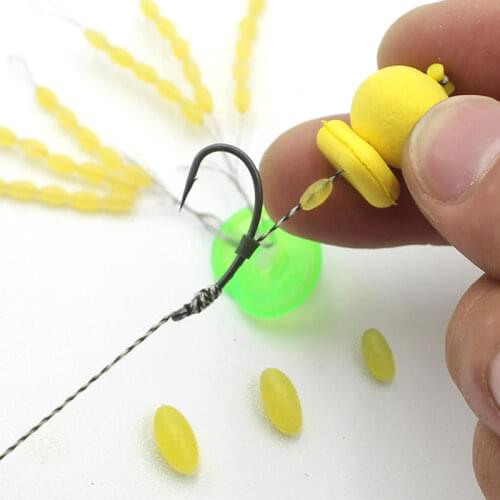 10Set=150PCS Carp Fishing Accessories Rig Stop Beads Kit for Carp Fishing Boilie Bait Pop Up Stop Beads for Hair Chod Ronnie Rig