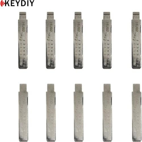 10pcs HU92 L-iShi Uncut Metal NO.67 KD900/VVDI Remote Blank Car Key Blade for B-MW/LandRover/Rolls Royce/MINI/GM3 7