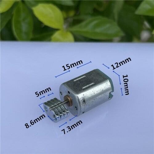 12mm Small Mini N20 Vibrating Vibration Motor DC 3V 3.7V Vibrator Engine Toy Massager