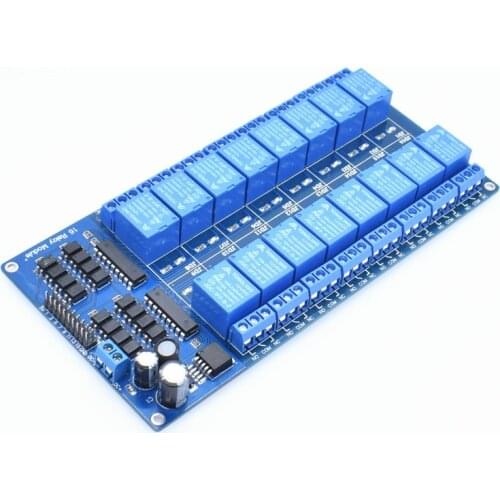 12V 16 Channel Relay Module for arduino ARM PIC AVR DSP Electronic Relay Plate Belt optocoupler isolation