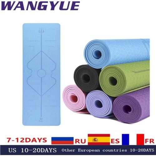 183cm Enlarged Fitness Mat Yoga Mat Men Gym Exercise Mat Esterilla Yoga Tapete Pad Lengthen Non-slip For Beginner With Yoga Bag