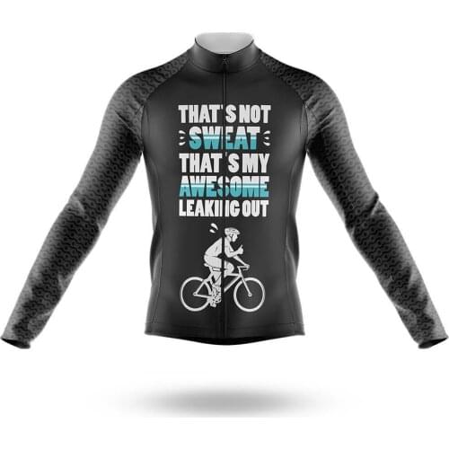 2021 Awesome Leaking Out Mens Cycling Jersey Long Sleeve Clothing Race Road Bike Shirts Bicycle Tops MTB Uniform Maillot