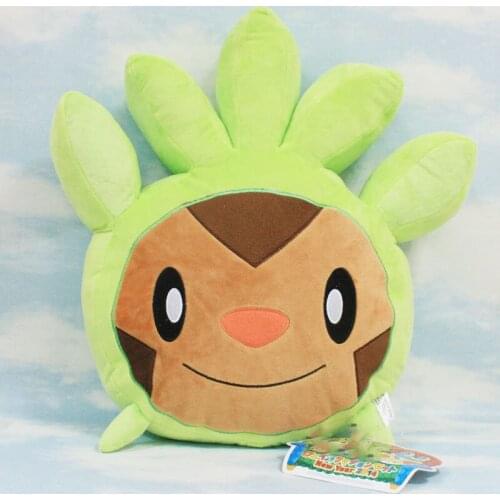 46cm Pokemon Cartoon Chespin Plush Toy Dolls Cute Kid Birthday Gift