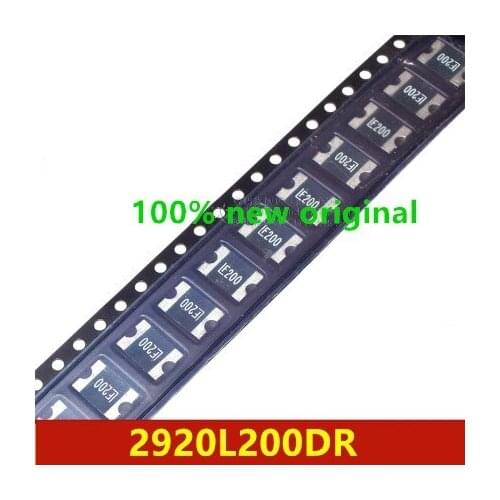 50PCS 2920L200DR 2A 15V 2920 SMD resettable fuse PTC 100% new original