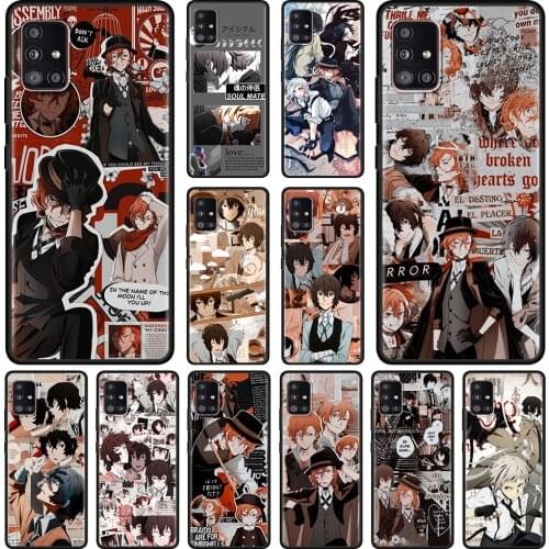 Smartphone Case For Samsung Galaxy M31 Prime M51 F41 M31s M30s M21 M11 M01 Cover Bungo Stray Dog Anime