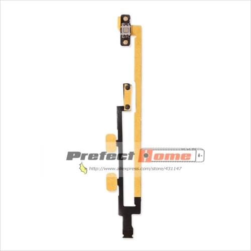 5pcs/lot Power On Off Volume Up Down Switch Side Button Key Ribbon Flex Cable For iPad Mini 1 2 3 4