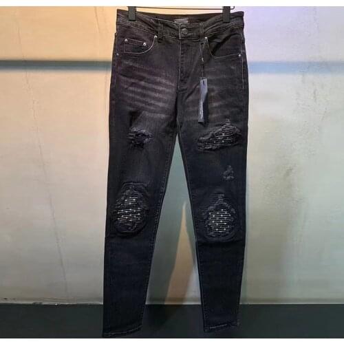 GIOIO Men's Biker Jeans