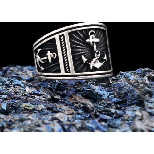 Silva 925 Sterling Silver Ring for Men S925 silver fashion Jewelry Gift Mens Rings All sizes