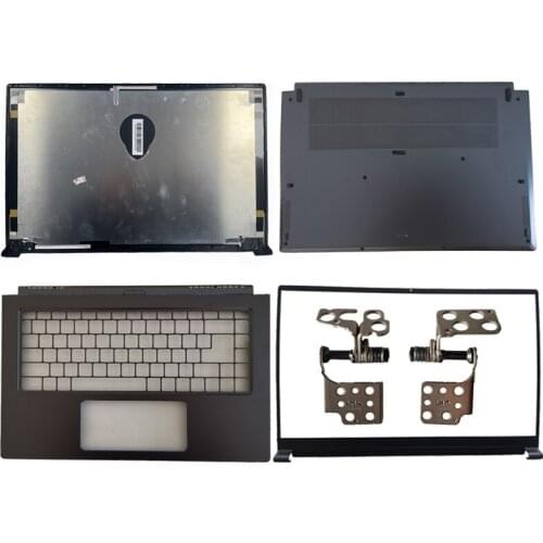 New For MSI PS63 Modern MS-16S1 Rear Lid TOP Case Laptop LCD Back Cover/LCD Bezel Cover/Palmrest Cover/Bottom Base Case/Hinges