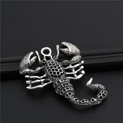 2pcs Silver Color Insect Charms Animal Pendant Metal Charms For Jewelry Making Accessories Crafts Handmade A2964