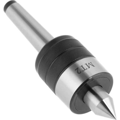 MT2 Precision Rotary Live Revolving Milling Center Taper Metal Work Lathe Tool Steel Accuracy 0.005 Lathe Center Turning Center