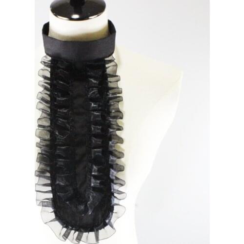 Vintage Fake Collars for Women Shirt Lace False Collars for Mens Summer Suits Half Shirt Detachable Collars Nep Kraagie