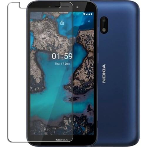9H HD Tempered Glass For Nokia C1 Plus Protective Film ON C1Plus TA-1312 Screen Protector Cover