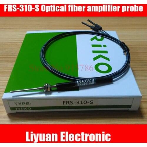 2pcs FRS-310-S Optical fiber amplifier probe M3 Fiber optic sensor Reflection type Photoelectric Sensor Thread diameter 3MM