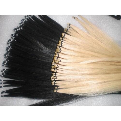30 Hanks White Bow hair 6 grams & 30 Hanks black bow hair 7 grams in 32 inches