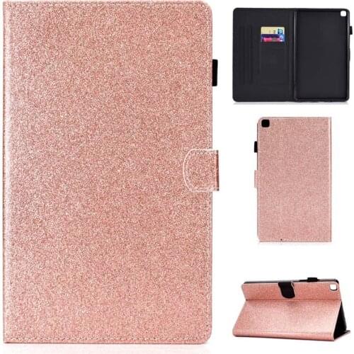 Glitter Case For Samsung Galaxy Tab A7 Lite 8.7 inch 2021 SM-T220 SM-T225 Magnetic Tablet Stand Shell