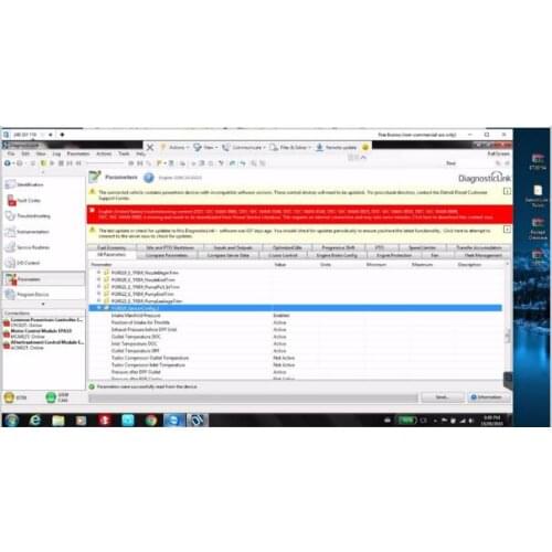 Detroit Diesel Diagnostic Link DDDL 8.02 - Engineering+FP LOADER [ USB Dongle] It can Change All Parameters (Gray one)