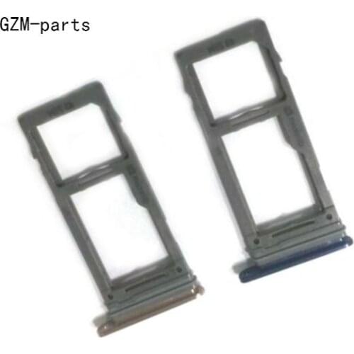 GZM-part 3pcs/lot For Samsung Galaxy S9 S9 Plus SIM Card Slot SD Card Tray Holder Adapter Single/ Dula Sim