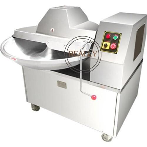 50L Electric Vegetable Slicer Chopper Meat Industrial Meat Bowl Cutter Vegetable Grinder Mixer Price for Sale