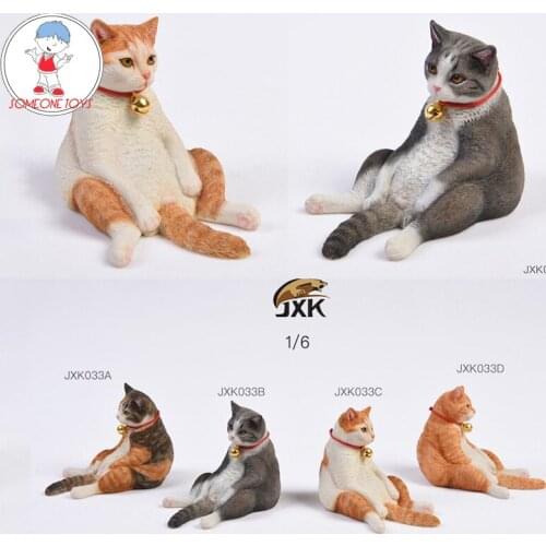 JXK JXK033 Animal Scene Accessories 1/6 Scale Splicing color Cat American Shorthair With lazy sofa fit 12'' Figure doll