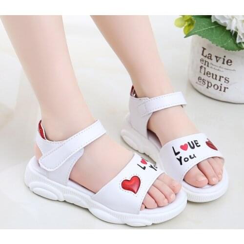 Classic flat bottom Summer Childrens Beach Shoes Kids Flats Soft Anti-slippery Size 27-36 Footwear Shoes Kids Sandals For Girls