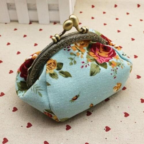 Molave Wallet Women Lady Retro Vintage Flower Small Wallet Hasp Purse Clutch Bag PK Coin Hand Pocket portefeuille femme