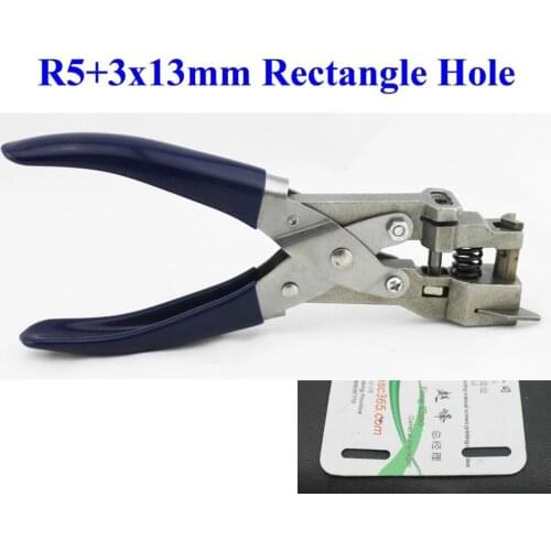 ID Business Criedit PVC Paper Card Corner Rounder Punch Perforating Cutter Pliers