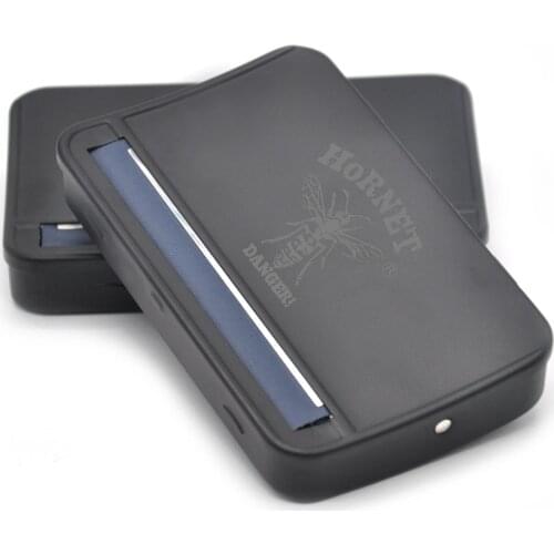 HORNET Metal Cigarette Rolling Machine Case for 110mm Papers Handroller Cigarette Maker Portable Rolling Box